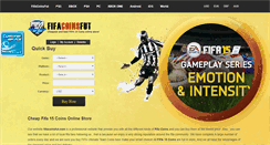 Desktop Screenshot of fifacoinsfut.com